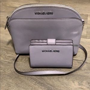 Micheal Kors Crossbody purse with matching wallet